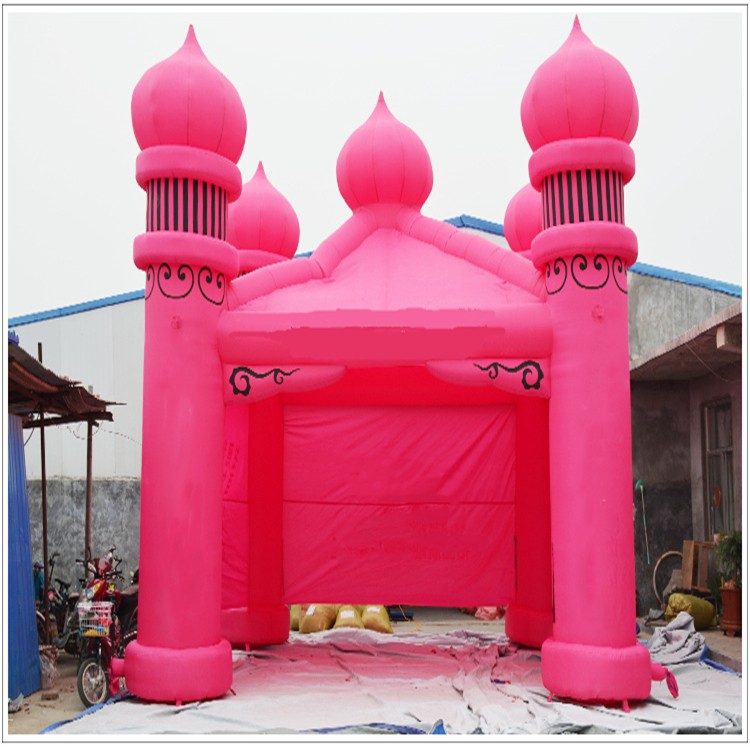 香洲粉色帐篷